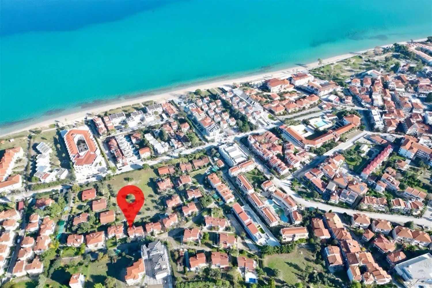 Nikolas Villa Hanioti 3 Bedrooms 14 Guests